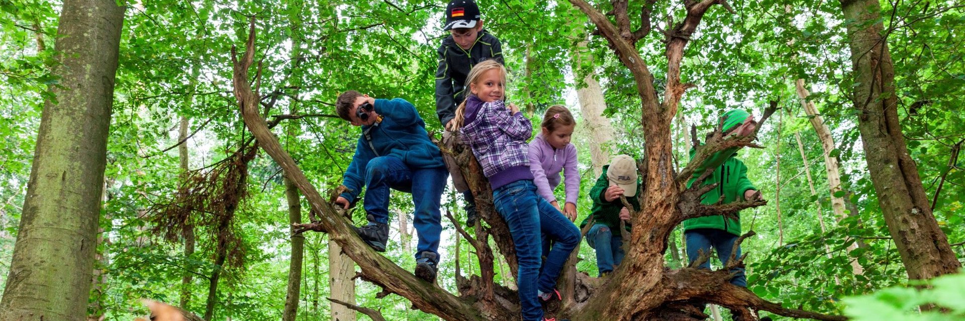 Kinder im Naturpark Stromberg-Heuchelberg | © Thomas Rathay