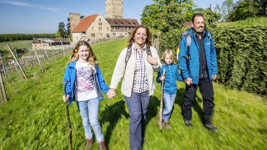 Wandern mit der Familie im HeilbronnerLand | © Jan Bürgermeister