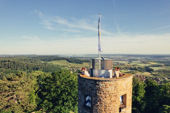 Aussicht von der Burgruine Löwenstein